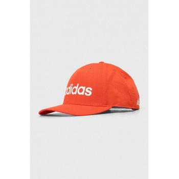 adidas șapcă culoarea roșu, cu imprimeu IR7907