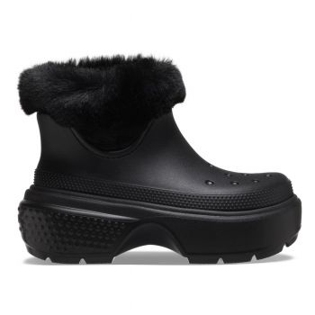 Cizme Crocs Stomp Lined Boot Negru - Black ieftine