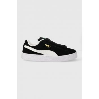 Puma sneakers din piele Suede XL culoarea negru 395205