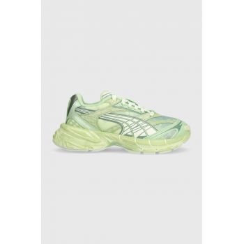 Puma sneakers Velophasis Retreat Yourself culoarea verde 395997