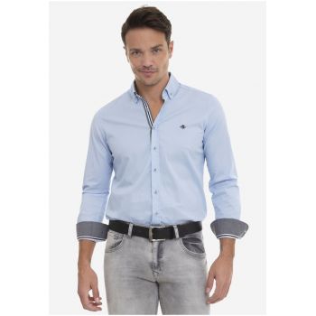 Camasa regular fit cu guler Oxford