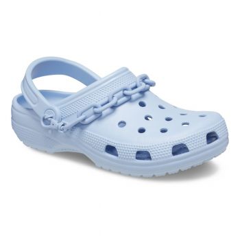 Saboti Crocs Classic Chain Clog Albastru - Blue Calcite