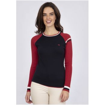 Pulover cu maneci raglan