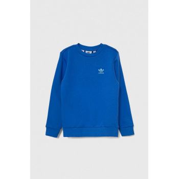 adidas Originals bluza copii cu glugă, neted