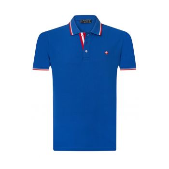 Tricou polo cu fenta cu nasturi 17729