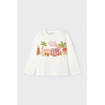 Mayoral longsleeve din bumbac pentru copii culoarea rosu