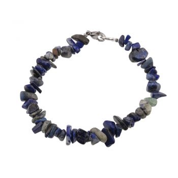 Bratara lapis lazuli pietre chips 6-8mm