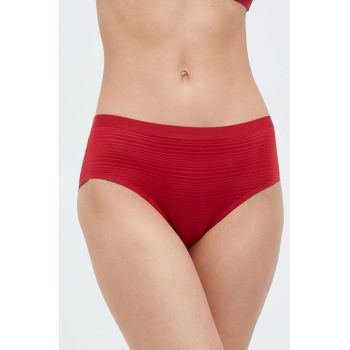 Chantelle chiloti SOFT STRETCH culoarea rosu