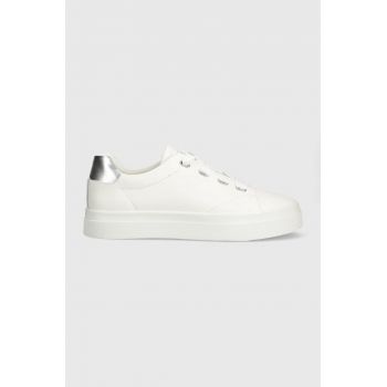 Gant sneakers din piele Avona culoarea alb, 28531451.G312