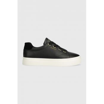 Gant sneakers din piele Avona culoarea negru, 28531569.G00