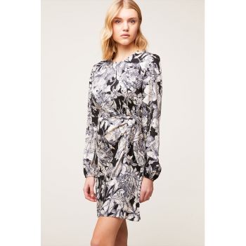 Rochie mini cu imprimeu floral