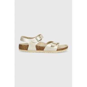 Birkenstock sandale copii Rio Kids BF culoarea bej