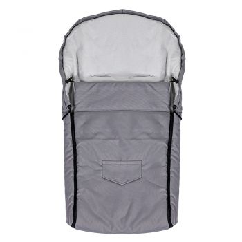 Sac de dormit impermeabil polar Nativo 95x40 cm Gri