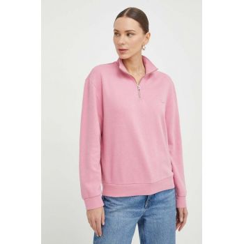 Levi's bluza femei, culoarea roz, neted ieftin