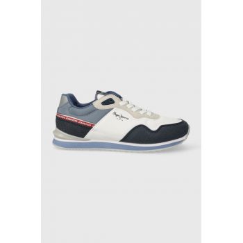 Pepe Jeans sneakers pentru copii LONDON SEAL B culoarea albastru marin