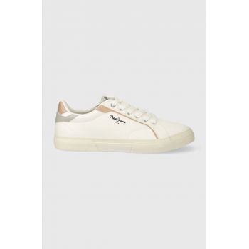 Pepe Jeans sneakers PLS31560 culoarea alb, KENTON MIX W