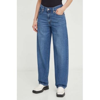 Levi's jeansi BAGGY DAD femei medium waist