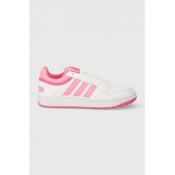 adidas Originals sneakers pentru copii HOOPS 3.0 K culoarea roz