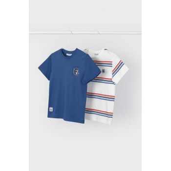 Mayoral tricou de bumbac pentru copii 2-pack modelator