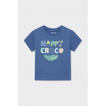 Mayoral tricou din bumbac pentru bebelusi cu imprimeu