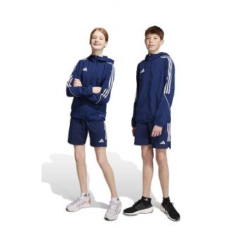 adidas Performance pantaloni scurti copii TIRO23L culoarea albastru marin, talie reglabila ieftini