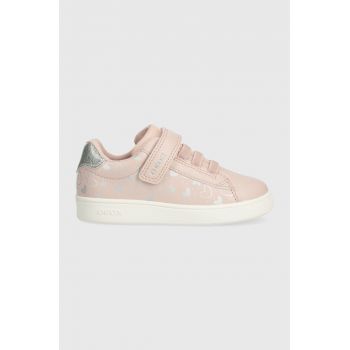 Geox sneakers pentru copii ECLYPER culoarea roz