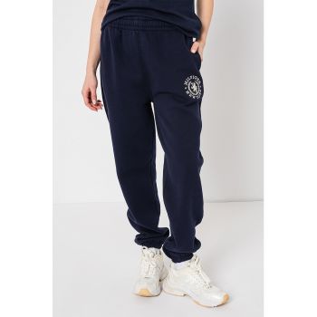 Pantaloni de trening cu logo Crest