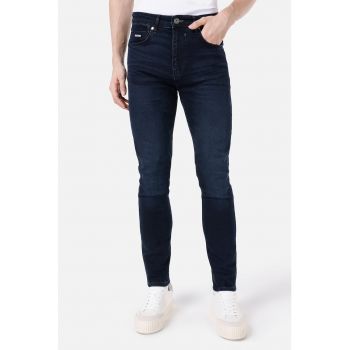 Blugi skinny cu talie medie