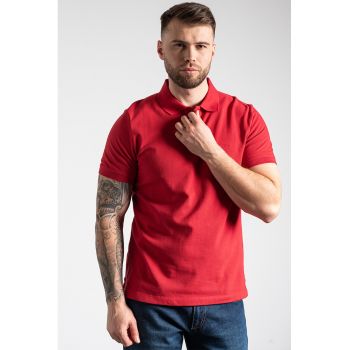 Tricou polo din bumbac pique