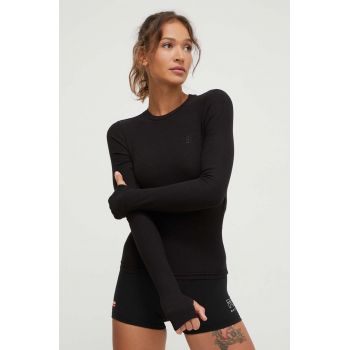 P.E Nation longsleeve de yoga Free Play 2.0 culoarea negru