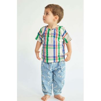 Bobo Choses pantaloni din bumbac pentru bebeluși modelator