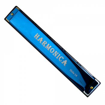 Muzicuta Harmonica cu 24 gauri, din metal