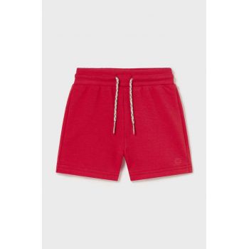 Mayoral pantaloni scurti bebe culoarea rosu