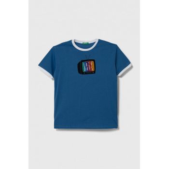 United Colors of Benetton tricou de bumbac pentru copii modelator