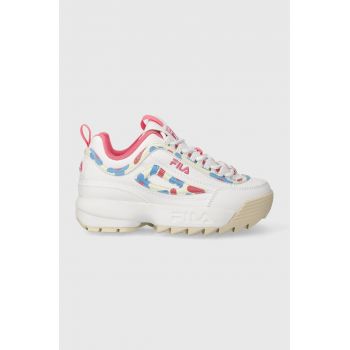 Fila sneakers pentru copii FFK0115 DISRUPTOR F culoarea roz