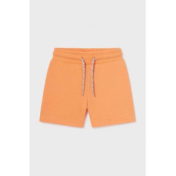 Mayoral pantaloni scurti bebe culoarea portocaliu