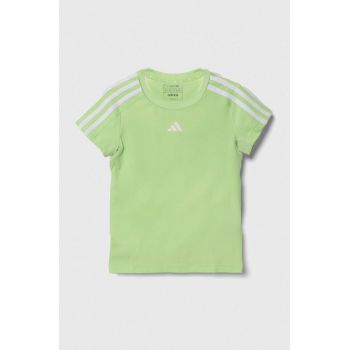 adidas tricou copii culoarea verde