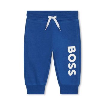 BOSS pantaloni de trening pentru bebeluși cu imprimeu