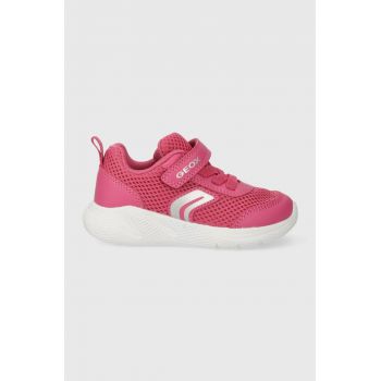 Geox sneakers pentru copii SPRINTYE culoarea roz