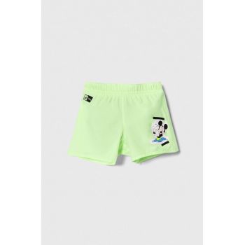 adidas Performance pantaloni scurti de baie copii Dy Mic Swim Sho x Disney culoarea verde