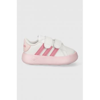 adidas sneakers pentru copii GRAND COURT 2.0 CF I culoarea roz