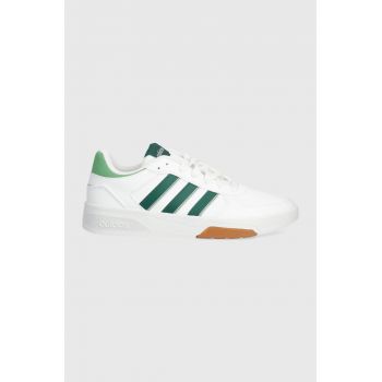 adidas sneakers COURTBEAT culoarea alb ID0502