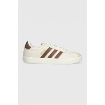 adidas sneakers din piele intoarsă COURT culoarea bej ID9084