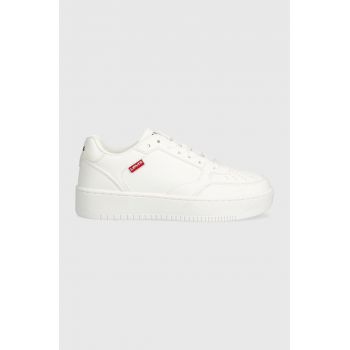 Levi's sneakers PAIGE culoarea alb, 235651.50