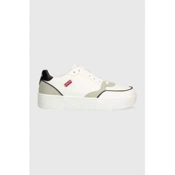 Levi's sneakers PAIGE culoarea alb, 235651.51