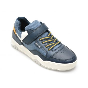 Pantofi GEOX bleumarin, J367RE, din piele ecologica