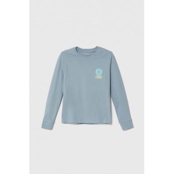 Vans longsleeve din bumbac pentru copii DUAL BLOOM LS BFF