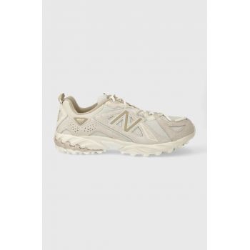 New Balance sneakers 610 culoarea bej, ML610TML