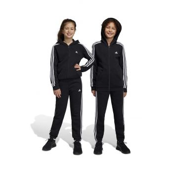 adidas pantaloni de trening pentru copii culoarea negru, cu imprimeu