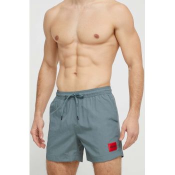 HUGO pantaloni scurți de baie culoarea verde 50469323